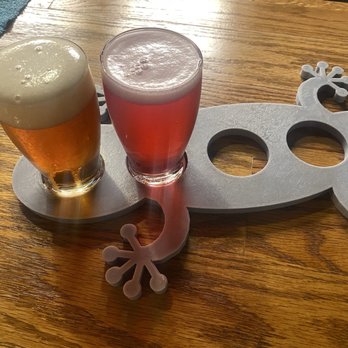 Naked Iguana Brewery - Two left from the flight. - Beer Bar Near Me - Galveston, Texas