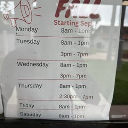 Childwatch "hours" there are supposed to abide by regardless of season hours changing Childwatch "hours" there are supposed to abide by regardless of season hours changing