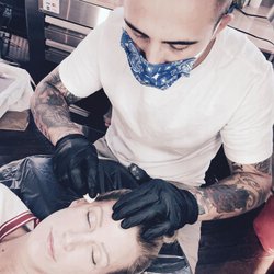Koby Morrow Permanent Cosmetics - Working on brow correction