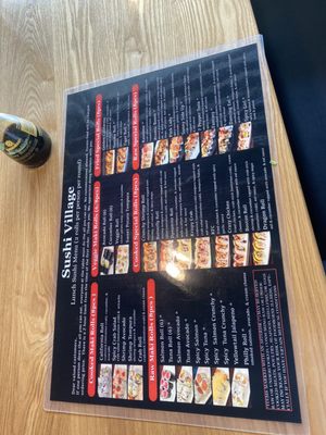 Menu photo 1 Sushi Village Lawrenceville, GA Menu photo 1 Sushi Village Lawrenceville, GA