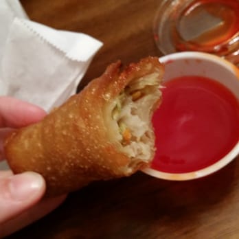 Hunan Jade - Egg roll appetizer comes with two egg rolls. I asked for the sweet and sour sauce. - Chinese Near Me - Spring, Texas