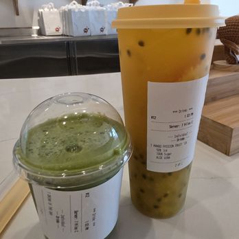 7 Miles Tea Lab - MANGO PASSION FRUIT TEA DRINK OF THE DAY MATCHA LATTE (DAIRY ONLY) EARL GREY TEA - Bubble Tea Near Me - Chino, California