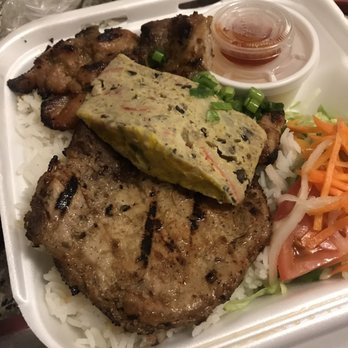 Vietnoms - Grilled pork, chicken, and salty egg quiche - Vietnamese Near Me - Toronto, Ontario Vietnoms - Grilled pork, chicken, and salty egg quiche - Vietnamese Near Me - Toronto, Ontario