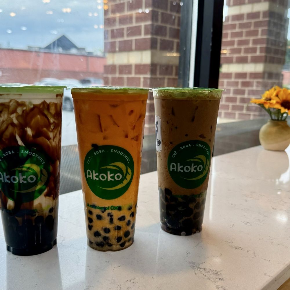 AKoKo - Brown sugar tea, Thai tea, and Vietnamese coffee - Juice Bars & Smoothies Near Me - Greensboro, North Carolina AKoKo - Brown sugar tea, Thai tea, and Vietnamese coffee - Juice Bars & Smoothies Near Me - Greensboro, North Carolina