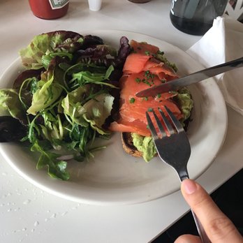 Briarpatch Restaurant - Avocado toast with salmon - American Near Me - Winter Park, Florida