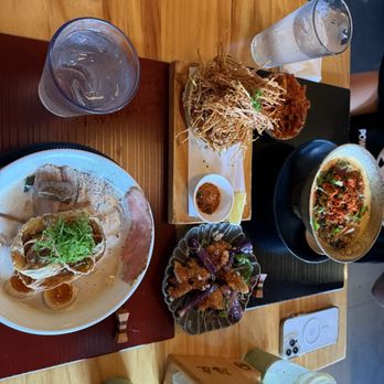 Mensho - The spread - Noodles Near Me - Houston, Texas Mensho - The spread - Noodles Near Me - Houston, Texas