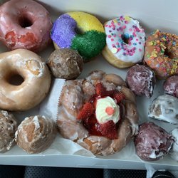 Glaze Galore and More - A variety of donuts and buttermilk drops to choose from.