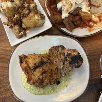 Barcelona Wine Bar - Chicken thigh, cauliflower, patatas bravas - Tapas Bars Near Me - Nashville, Tennessee