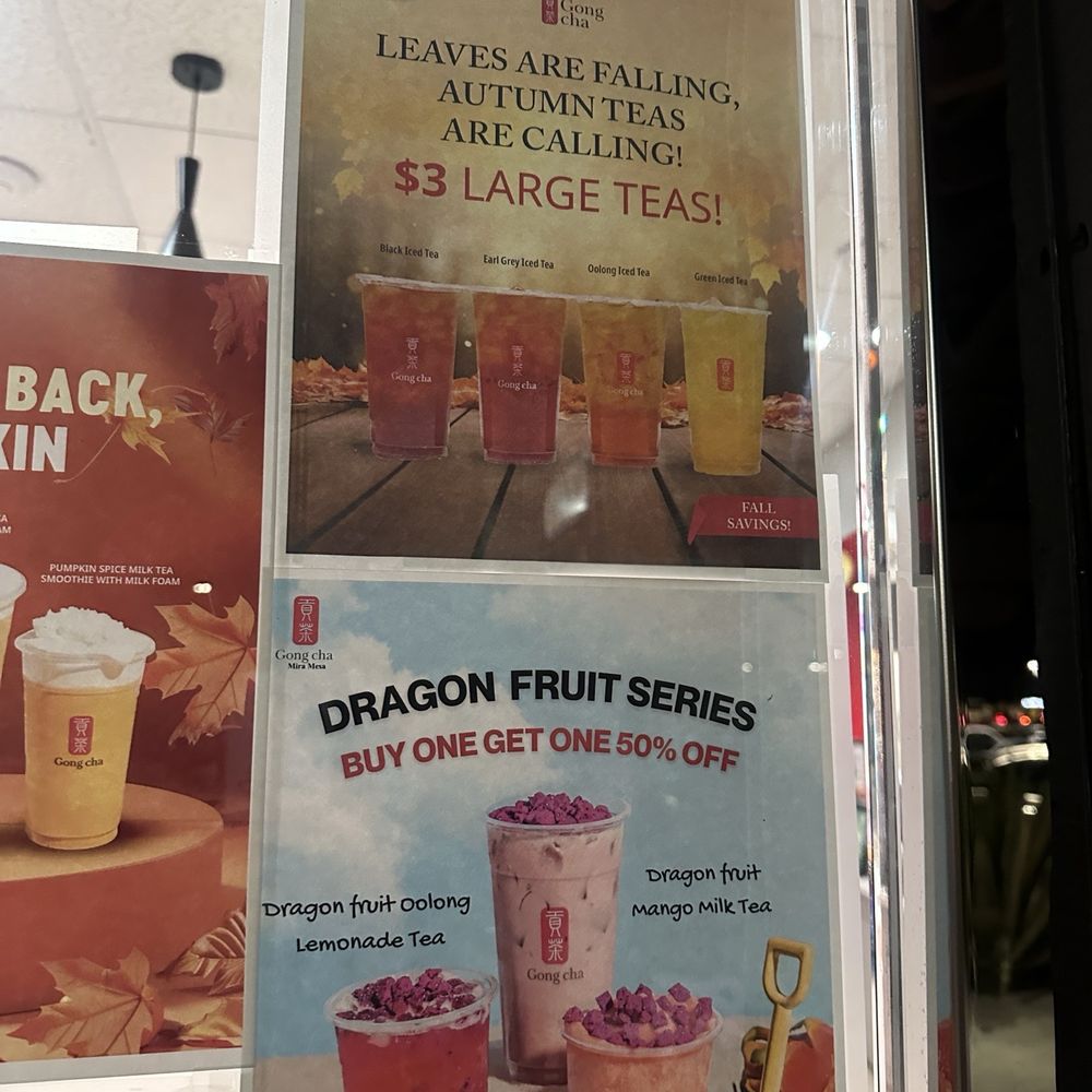 Gong cha - Coffee & Tea Near Me - San Diego, California