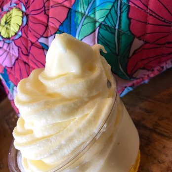Fish Bowl Kitchen - Pineapple dole whip and I asked for passion fruit boba on the bottom - Heaven !!! - Poke Near Me - Land O' Lakes, Florida Fish Bowl Kitchen - Pineapple dole whip and I asked for passion fruit boba on the bottom - Heaven !!! - Poke Near Me - Land O' Lakes, Florida