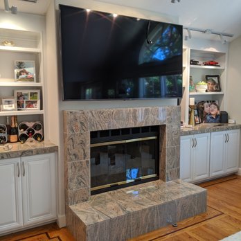 Barcadon - Also before fireplace mantle - General Contractors Near Me - Santa Clara, California