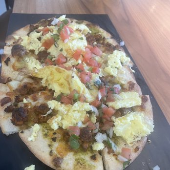 Alter Ego Tempe - Breakfast flatbread - New American Near Me - Tempe, Arizona Alter Ego Tempe - Breakfast flatbread - New American Near Me - Tempe, Arizona