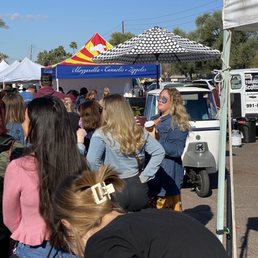 The long line for the coffee. #worthit