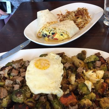 Kingside Diner - #6 Southwestern Wrap, Veggie Hash w turkey sausage - Breakfast & Brunch Near Me - Clayton, Missouri