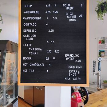 Café Calidá - The menu - Coffee & Tea Near Me - Chicago, Illinois