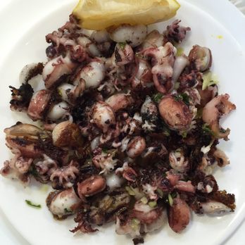 Los Diamantes - Grilled baby squid. So good. - Tapas Bars Near Me - Granada, GR