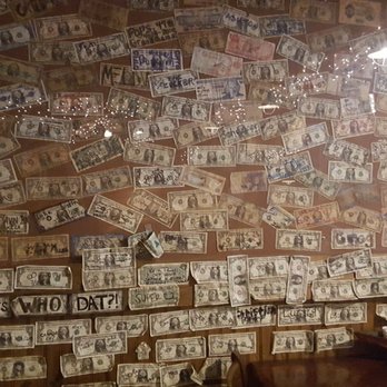 Vera's Seafood - Money wall - Seafood Near Me - Slidell, Louisiana Vera's Seafood - Money wall - Seafood Near Me - Slidell, Louisiana