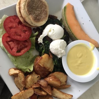 The Dune Deck Cafe - Portobello Benedict - Breakfast & Brunch Near Me - Lantana, Florida