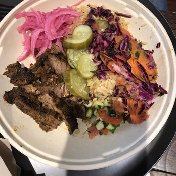 Roti - Steak rice bowl - Mediterranean Near Me - Washington, DC, District of Columbia Roti - Steak rice bowl - Mediterranean Near Me - Washington, DC, District of Columbia