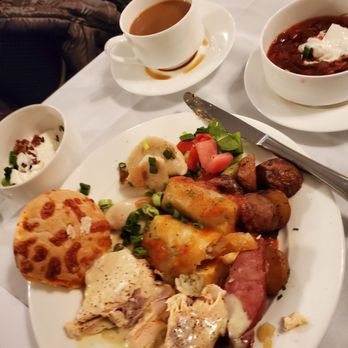 Fantasyland Hotel - Babas Ukrainian feast @conference rooms buffet - Hotels Near Me - Edmonton, Alberta