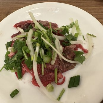 PhoHolic - Raw beef on side - Noodles Near Me - Costa Mesa, California PhoHolic - Raw beef on side - Noodles Near Me - Costa Mesa, California