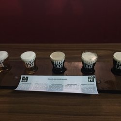 Hop Lab - Régua de degustação.