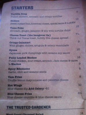 Menu photo 8 LOCAL Public Eatery 8th Avenue Calgary, AB Menu photo 8 LOCAL Public Eatery 8th Avenue Calgary, AB