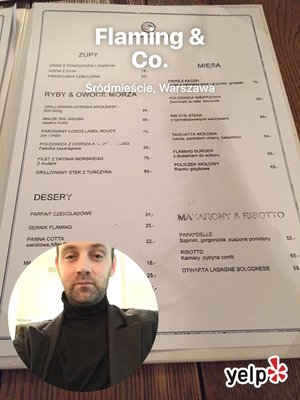 Menu photo 1 Flaming & Co. Warsaw, MZ