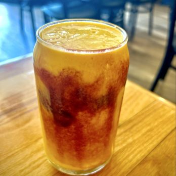 Dellah Coffee & Brunch House - Golden Mango Smoothie - Coffee & Tea Near Me - Dearborn, Michigan