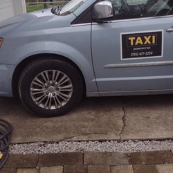 Locomotive Taxi - This is the company van we keep up on the cleanliness plus we have a couple of other vehicles to