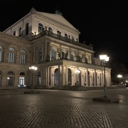 Staatsoper Hannover - ... Abendstimmung ...