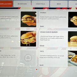 Cosmo Burger - Food Menu