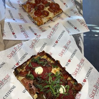 Slice House by Tony Gemignani - DET Motorhead & sicilian SIC Traditional - Pizza Near Me - Walnut Creek, California Slice House by Tony Gemignani - DET Motorhead & sicilian SIC Traditional - Pizza Near Me - Walnut Creek, California