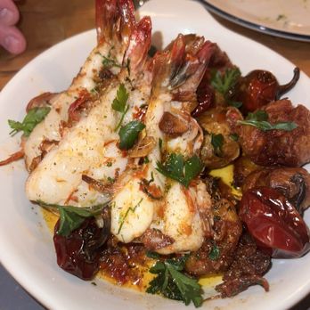 Monteverde - Shrimp scampi on the half shell - Italian Near Me - Chicago, Illinois Monteverde - Shrimp scampi on the half shell - Italian Near Me - Chicago, Illinois