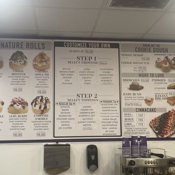 Cinnaholic - Normal menu - Bakeries Near Me - Tampa, Florida Cinnaholic - Normal menu - Bakeries Near Me - Tampa, Florida