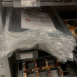 Michaels - I'm sure this empty price tag space will remain for weeks, if not months.