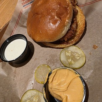 Chili's - Spicy Big Crispy Chicken Sandwich - American Near Me - Fort Lauderdale, Florida Chili's - Spicy Big Crispy Chicken Sandwich - American Near Me - Fort Lauderdale, Florida
