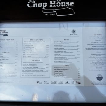 The Cambridge Chop House - Menu - Steakhouses Near Me - Cambridge, CAM The Cambridge Chop House - Menu - Steakhouses Near Me - Cambridge, CAM