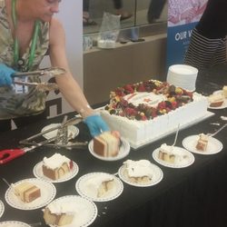 ORIGINS Pharmacy & Compounding Lab - Pick up 5 plates of cake for workers at Origins
