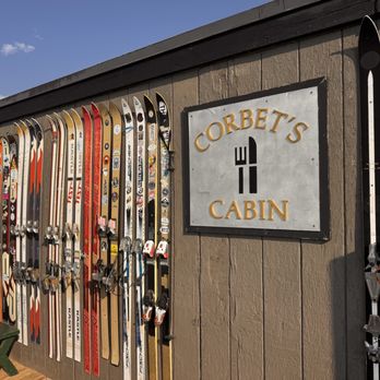 Corbet's Cabin - Outside of building - Waffles Near Me - Teton Village, Wyoming