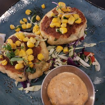 Latitude 34 - Crab Cakes - New American Near Me - Camarillo, California Latitude 34 - Crab Cakes - New American Near Me - Camarillo, California