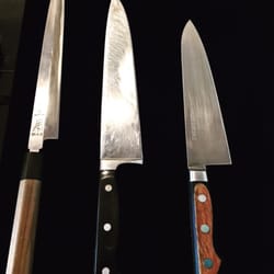 Utah Knife Shop - Hand sharpening done in house.