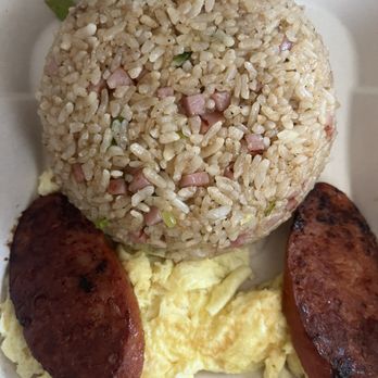 Aiea Pancake House - 1 egg with fried rice and Portuguese sausage - Breakfast & Brunch Near Me - Aiea, Hawaii