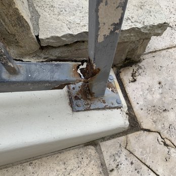 CG IRONWORKS - Hand rail rusted through (before) - Metal Fabricators Near Me - Torrance, California CG IRONWORKS - Hand rail rusted through (before) - Metal Fabricators Near Me - Torrance, California