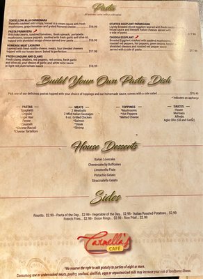 Menu photo 1 Carmella's Cafe Youngstown, OH