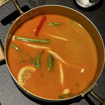 The X Pot - Tom yum soup base - Asian Fusion Near Me - Las Vegas, Nevada The X Pot - Tom yum soup base - Asian Fusion Near Me - Las Vegas, Nevada