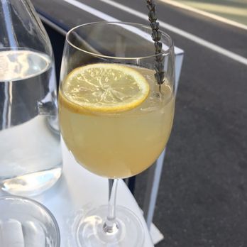 La Pecora Bianca NoMad - Lavender cocktail with Prosecco and gin - Italian Near Me - New York, New York
