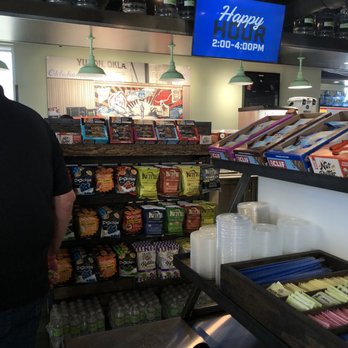 HTeaO - HTeaO: Yukon, OK: Inside (snack bars, chips, Menu/info screen, wall mural) (Fri, 2 Sep 2022) - Coffee & Tea Near Me - Yukon, Oklahoma HTeaO - HTeaO: Yukon, OK: Inside (snack bars, chips, Menu/info screen, wall mural) (Fri, 2 Sep 2022) - Coffee & Tea Near Me - Yukon, Oklahoma