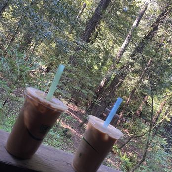 Slightly Twisted - Caramel latte on the left and pumpkin spice latte on the right - Coffee & Tea Near Me - Redway, California Slightly Twisted - Caramel latte on the left and pumpkin spice latte on the right - Coffee & Tea Near Me - Redway, California