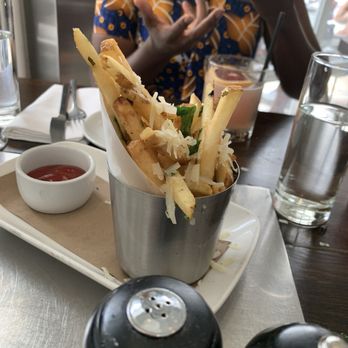Cafeteria - Truffle Parmesan Fries - New American Near Me - New York, New York Cafeteria - Truffle Parmesan Fries - New American Near Me - New York, New York